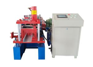 China Galvanized C Channel Roll Forming Machine Fully Automatic Hydraulic Drive Power 22 KW factory