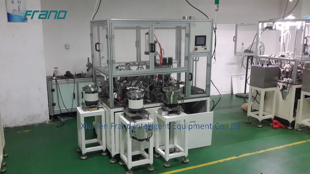 Hose clamp making machine with high production effciency and compatibility