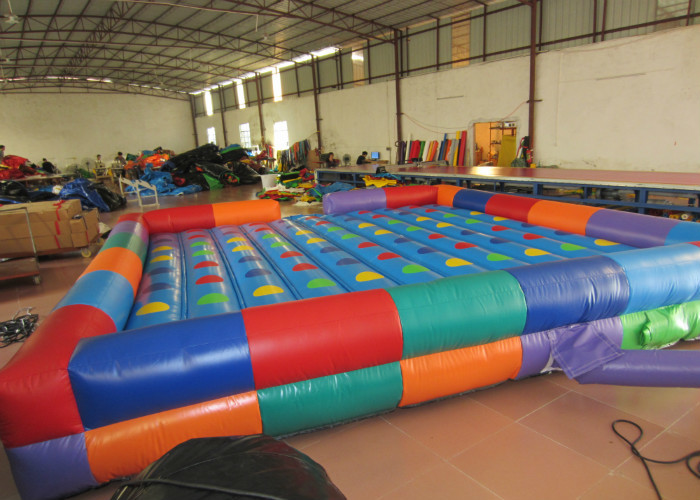 Attractive Inflatable Indoor Arena 6 X 6m , Interesting Blow Up Jousting Arena