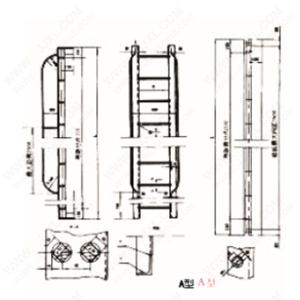 China Cargo Hold Oil Tank Ladder factory