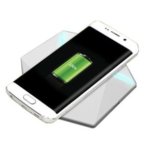 China Newest design GIO Wireless Charger with breathing light qi wireless charging pad factory