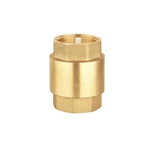 China Size 1 Inch Brass Check Valve Sand Blast Max 25bar Forged Brass Body factory