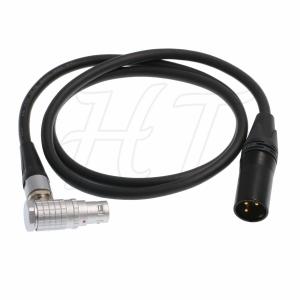 China XLR 3 Pin Male to Right Angle Lemo 2B 8 Pin 24V Power Cable for ARRI Alexa Mini LF Camera factory