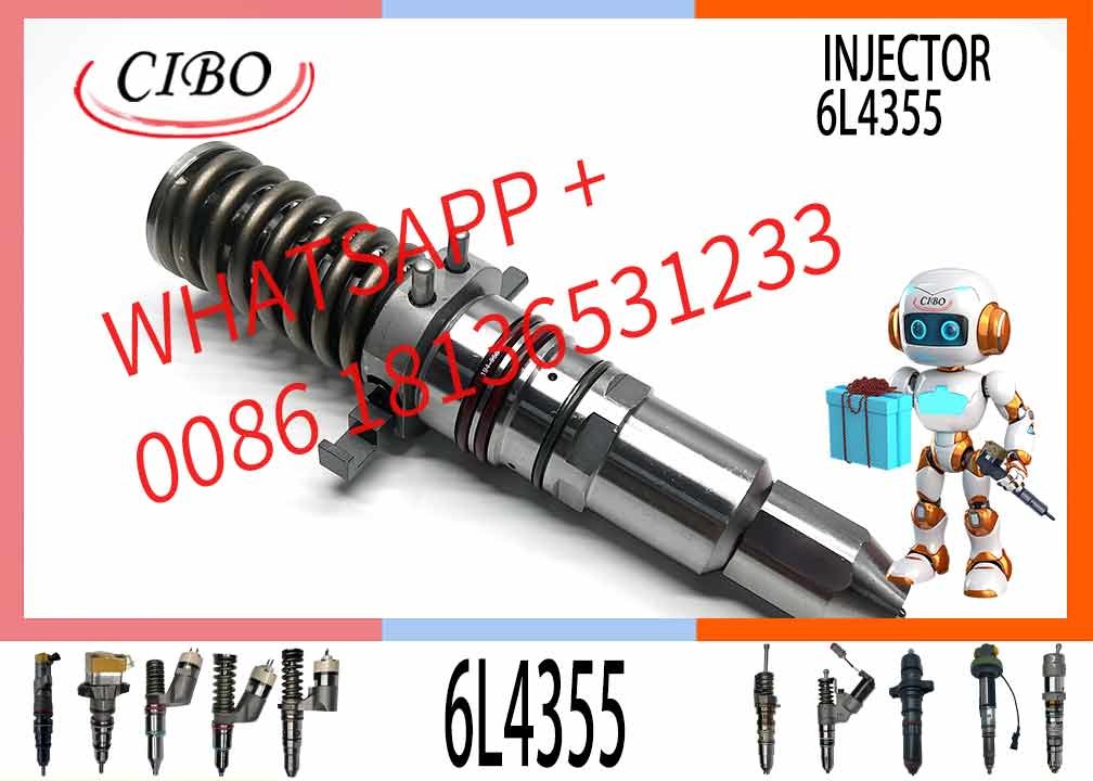 Fuel Injector Assembly 6L4355 7E-6408 4P-9075 4P-9076 4P-9077 7E-3383 7C-0345 Engine 3512A Series