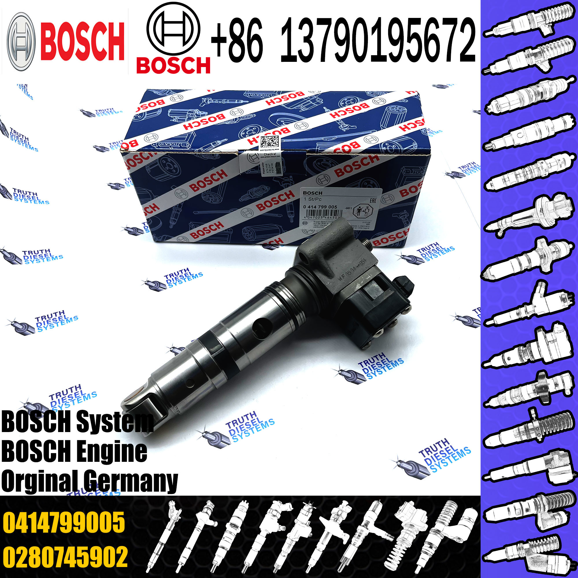 Fuel unit pump 0414799005 0414799025 0986445002 0986445102 5236338 5236658 280743402 0280745902 A0280743402 A0280745902