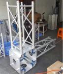 Silver Outdoor Stage Truss Easy Disassemble Aluminum Layer Truss For Event