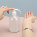 Eco friendly Silk screened PET Pump Bottle For Dispensing Cosmetics 47mm