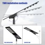 3000K - 6000K All In One Solar Street Light 150lm/W Integrated LED Street Light