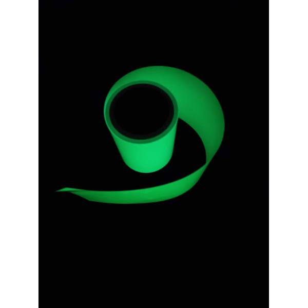 Red Reflective Luminescent Tape Adhesive PET Inkjet Uv Printable Vinyl