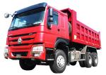 2022mm Tipper Dump Truck 6X4 Howo 375 Hp Dump Adjustable Steering Wheel