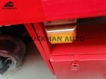 Grey / Red Side Wall Semi Trailer 50 Tons Loading For 40" Container Bulk Goods