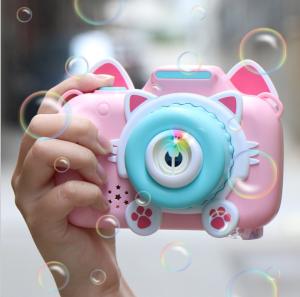 China Kingda Age 3 Water Sprinkler Toys , ABS 50ml Bubble Blowing Machine factory
