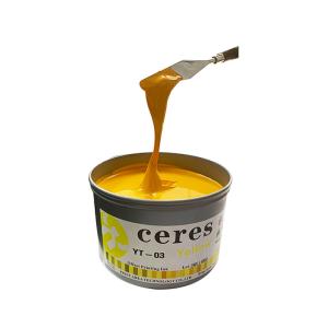 High Gloss Fast Drying Offset Printing Ink CMYK Ceres Solvent Based Printing