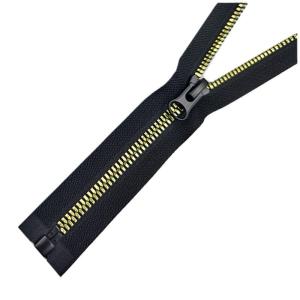 China Custom Size Logo 5# Resin Zipper Plastic Molded Zipper Derlin Zipper factory