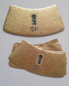 China Professional manufacturer Aluminium foil beer Bottle Neck Labels Wet Strength Metalized Beer Label factory