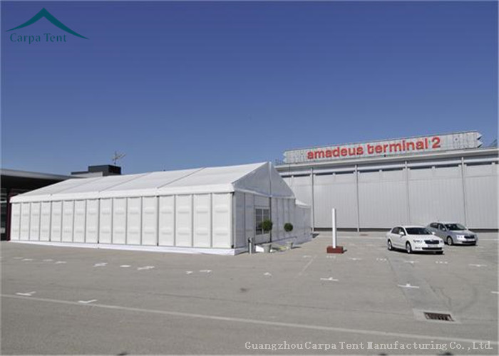 White Aluminium Frame Tents For Outdoor Events ABS Wall Arabic Style