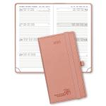 Vegan Leather Verde Pocket Size Weekly Planner , POPRUN Custom Diary Planner