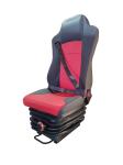 Construction Machinery PU Seat Mechanical Suspension Shipping Bus Driver Seat