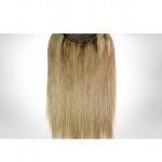 18" 20" 22" 24" Qingdao Factory Light Color Halo Flip In Hair Extension With