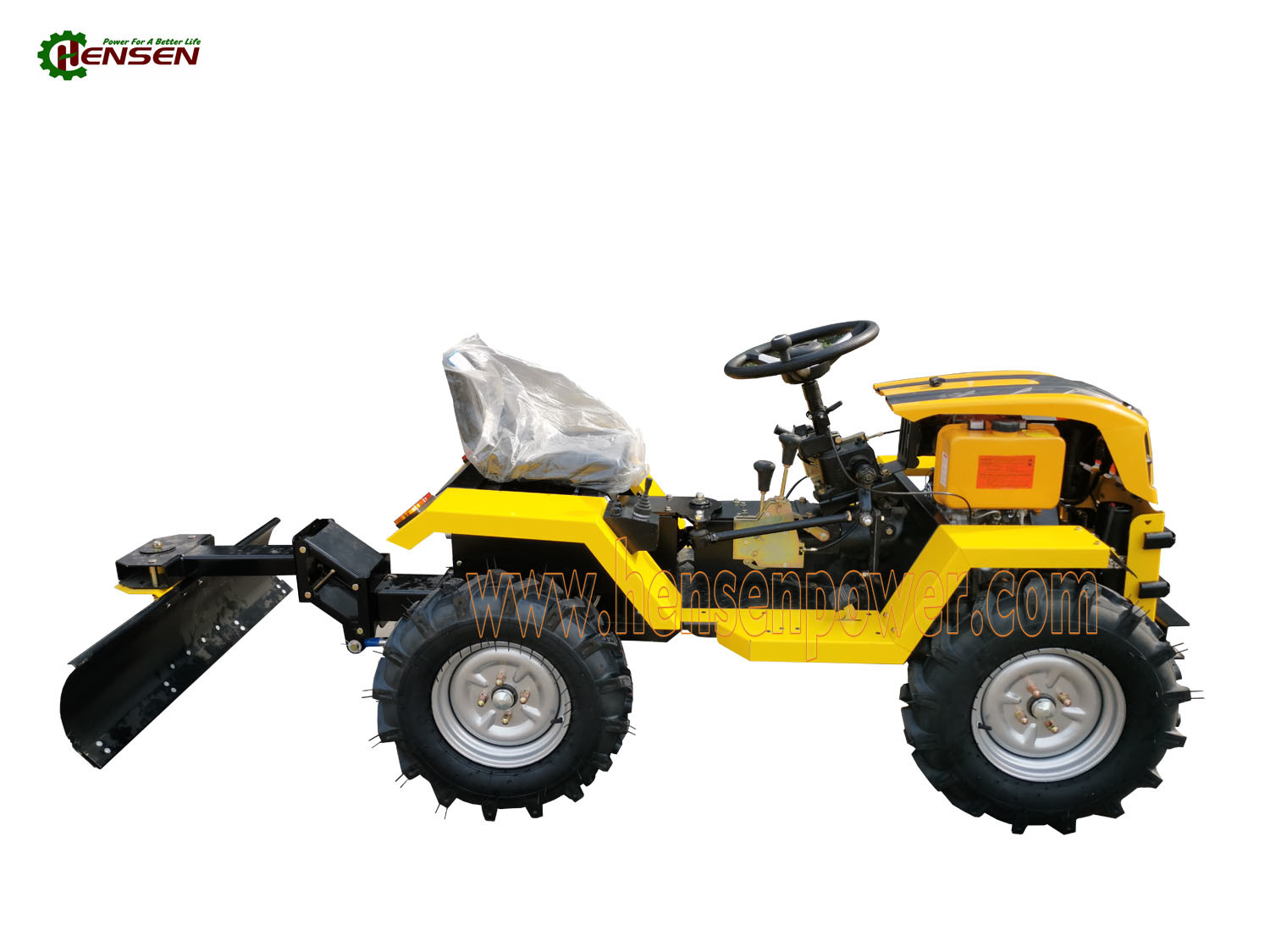 OEM Small Diesel Garden Tractors 4x4 Multifunction Tractor With Soil Leveler