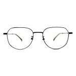 TF3336 Optical Round Titanium Eyeglasses Frames Vacuum Plating Customized