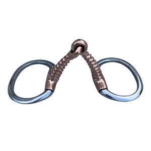 China Stainless Steel Equestrian Horse Bits with Polished Finish and Loose Ring Snaffle Design factory