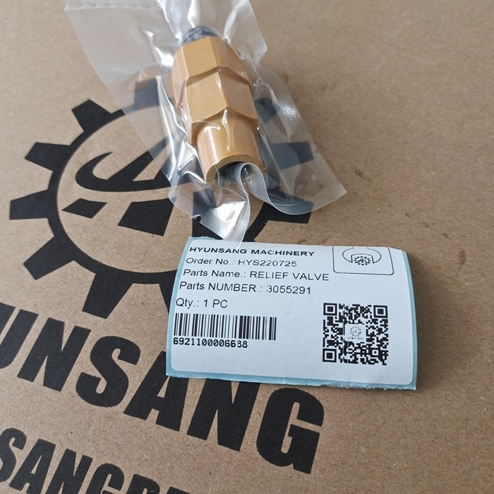 Excavator Parts Relief Valve 3055291 305-5291 CA3055291 For E311D E312D