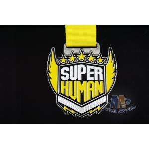 Zinc Alloy Iron Or Brass Race Finisher Medals Custom Design Die Struck Process