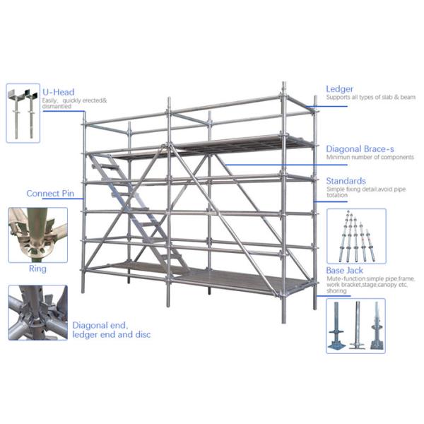 T6 Movable Aluminum Scaffolding Tower Customized Height Working Bench