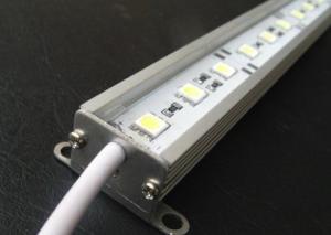China Waterproof SMD 3528 LED Strip Bar Rigid 60 Leds / M 0.5m Aluminum Profile factory