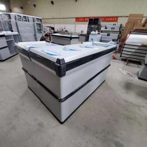 China TGL Supermarket Checkout Counter For Grocery Store OEM Powder coating Surface factory