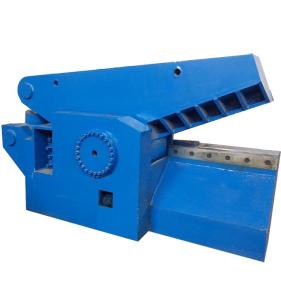 China 340mm Scrap Metal Shear Q43-100 Hydraulic Metal Shear Machine factory