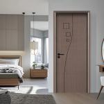 Quick Installation Waterproof WPC Hollow Door 2400mm Height