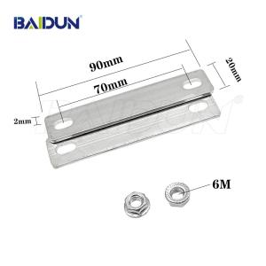 China Connection Piece 3.2V 90AH Nickel Plated Copper Busbar 0.05kg factory