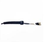 NSN Boot Duplex LC Patch Cord Black for Outdoor Cable Solution