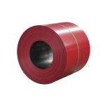 Red Ral 3005 Prepainted Galvanized Steel Coils 0.12mm Color Coated 1250mmSteel
