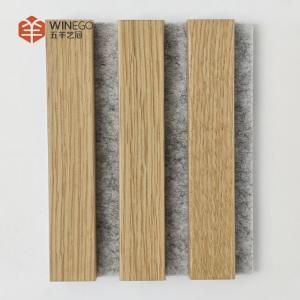 China Premium Wood Slat Acoustic Panel - Stylish Acoustic Solution For Modern Interiors factory