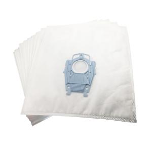 China Standard Size vacuum cleaner bag BOSCH Type P 00462587 00468264 White Microns Vac Filter Bags factory