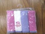 4Pk soft baby face cloth