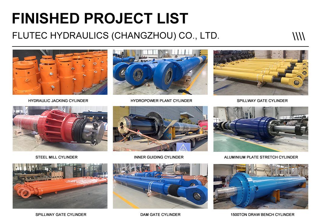 China Industrial Hot Sellling Heavy Duty Industrial Hydraulic Press Oil Cylinder