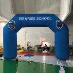 Custom Printing Logo Giant Outdoor Inflatable Sports Arch Race Arch for