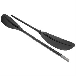 China wholesale light weight High Quality Two Pieces Carbon Shaft Glassfiber reinforced PP Carbon kayak paddle factory