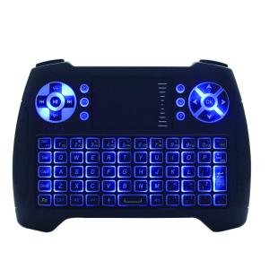 Ergonomic 2.4g Touch Pad Keyboard With Rechargeable Lithium Battery