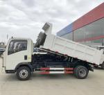 Small Sinotruk Howo Dump Truck 3-4tons Lorry Cargo Truck Euro 3 Single Seat Rows