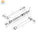 VOE14510443 VOE14563855 Dipper Arm Cylinder For Volvo EC290B EC290LC EC290BLC