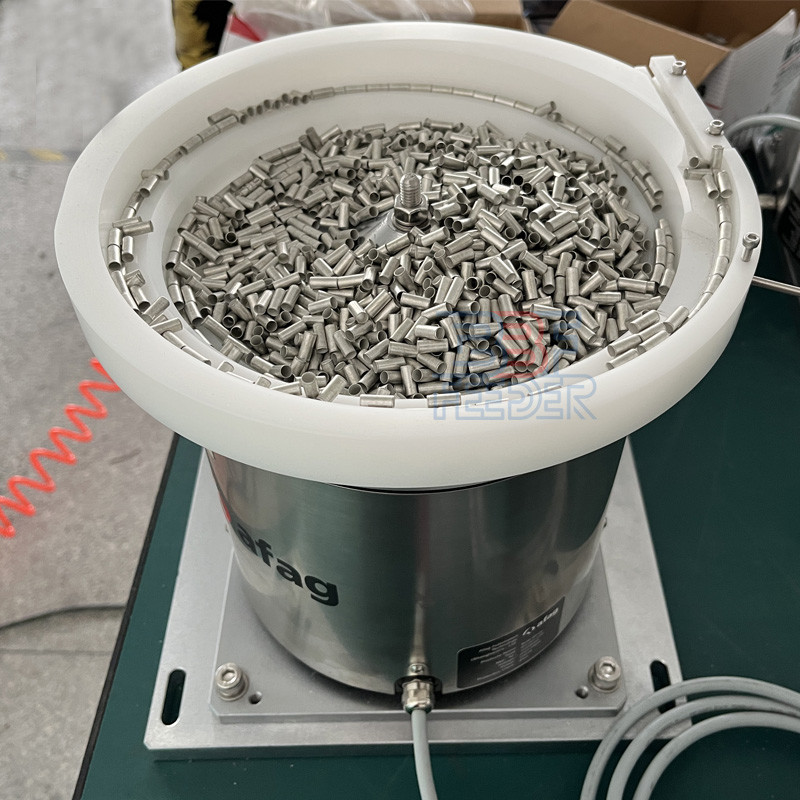 Feeding Conveyor Vibratory Bowl Machine Small Iron Plate Parts Linear