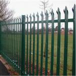 Height 1.5m-2.8m Galvanized Palisade Security Fencing Anti Rust