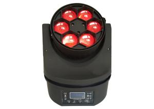 China 6x15W RGBW 4In1 Moving Head Disco Lights DMX512 Lightweight For Mobile Entertainers factory