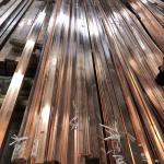 Red Copper Round Bar Rod High-Purity 99.9% Material/ ASTM C1100