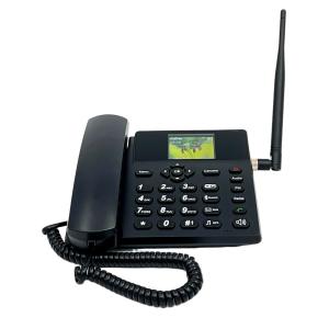 China WCDMA GSM LTE Desktop Phone Color Display SIM Card factory
